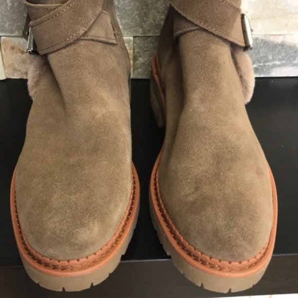 Sam Edelman Jailyn Faux Fur-Lined Suede Boots - Picture 10 of 11